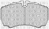 BORG & BECK BBP1863 Brake Pad Set, disc brake